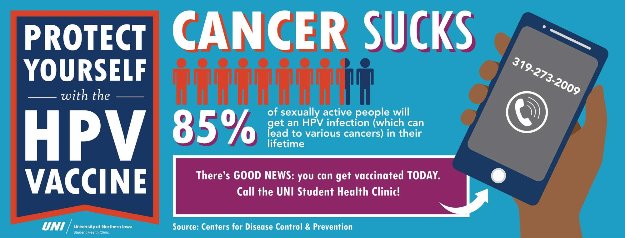 Protect yourself with the HPV vaccine.