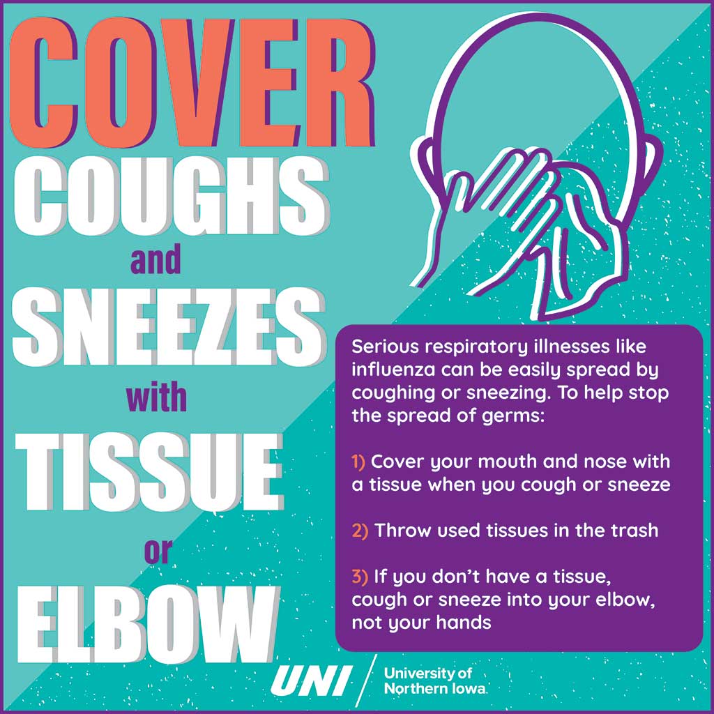 Cover your cough.