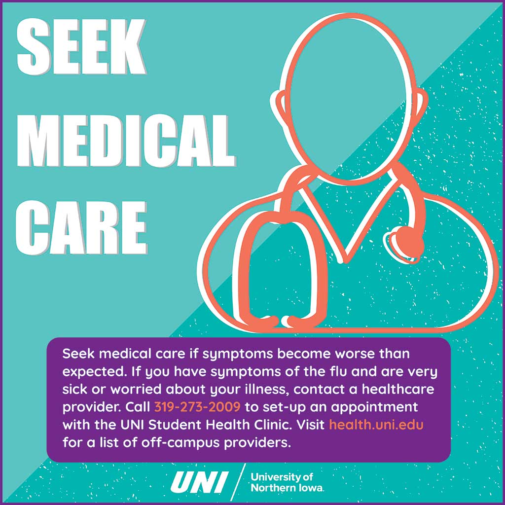 Seek medical care.